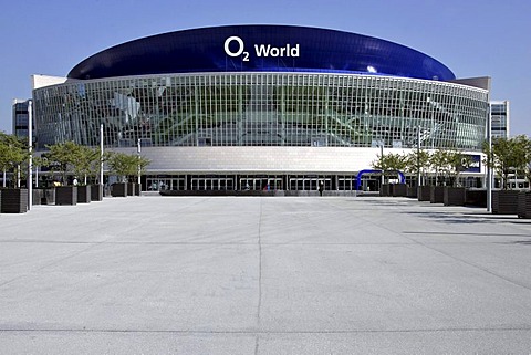 Sign, O2 World, event hall, Berlin, Germany, Europe