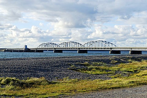 Oddesund Bridge near Struer, Jutland, Denmark, Europe