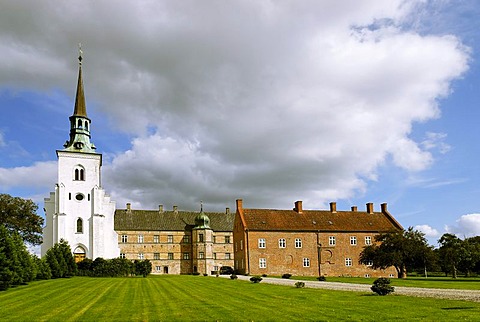 Brahetrolleborg Castle, Funen, Denmark, Europe