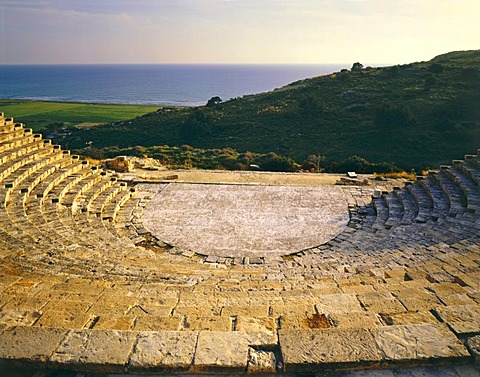 Theater, Kourion, Cyprus, Europe