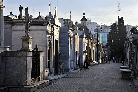 La Recoleta cemetery, Buenos Aires, Argentina, South America