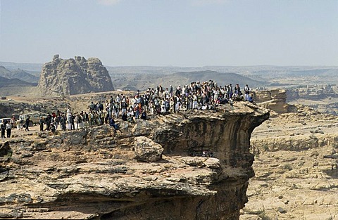 Marriage rocks, Wadi Dhar, Yemen, Arabia, Middle East, Orient