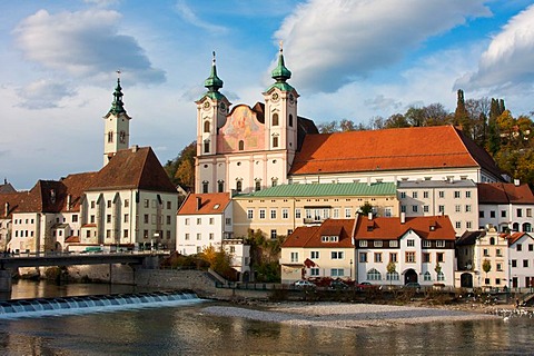 Michaelerkirche Church in Steyr, Upper Austra, Europe