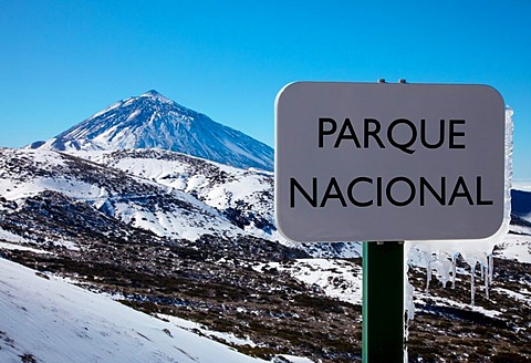 Pico de Teide mountain, Parque Nacional del Teide, Tenerife, Spain, Europe