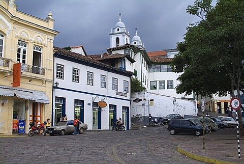 Santo Antonio Cathedral, Diamantina, UNESCO World Heritage Site, Minas Gerais, Brazil, South America