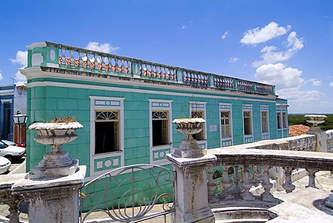 Colonial mansion, Joao Pessoa City, Paraiba, Brazil, South America