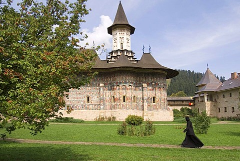 Monastery of Sucevita, UNESCO World Heritage Site, Southern Bukovina, Moldova, Romania, Europe