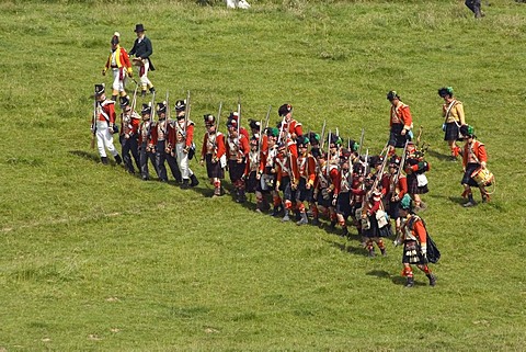 8th Napoleonic bivouac, reproduction of the historical Battle of Waterloo in 1815, Waterloo, Brabant, Belgium