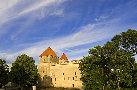 Ordensburg Castle, Kuressaare, Saaremaa, Baltic Sea Island, Estonia, Baltic States, Northeast Europe