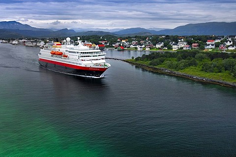 "MS Nordnorge" ship, Hurtigruta Bronoysund, Norway, Scandinavia, Europe