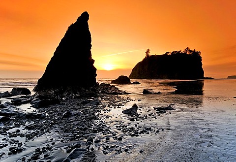 Rialto Beach, Mora, Olympic National Park, Washington, USA, North America