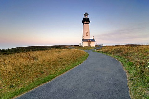 Yaquina Head Lighthouse, tallest lighthouse in Oregon, 28.5 metres, point of interest, Yaquina Head, Oregon, USA, North America