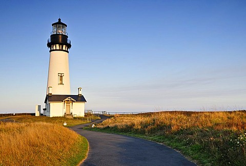 Yaquina Head Lighthouse, tallest lighthouse in Oregon, 28.5 metres, point of interest, Yaquina Head, Oregon, USA, North America