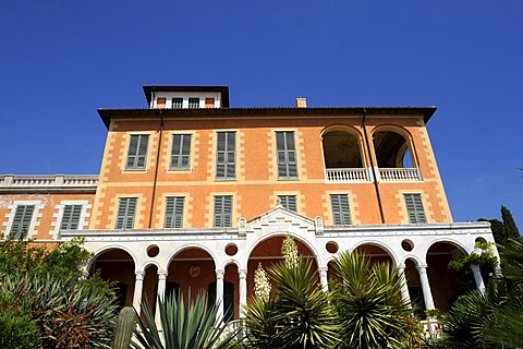 Villa Hanbury, Hanbury Botanical Garden, Riviera del Fiori, Liguria, Italy, Europe