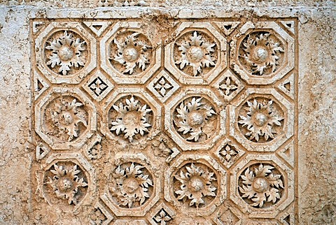 Relief in the Baal-Temple in Palmyra, Syria, Near East, Asia