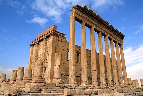 Ruins of the Baal-Temple in Palmyra, Syria, Near East, Asia