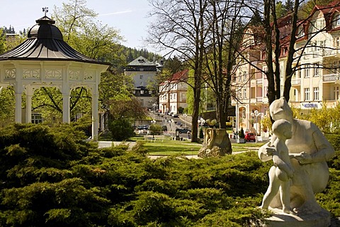 Jachymov, spa town in north-west Bohemia, Czech Republic, Europe