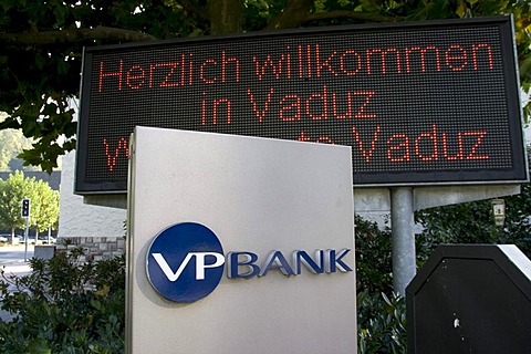 Logo of the VP Bank, Vaduz, Liechtenstein, Europe