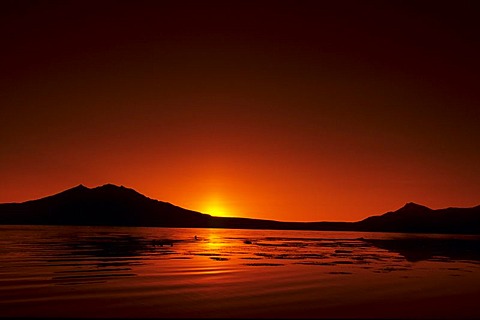 Lago Chungara, Lauca National Park, Chile, South America