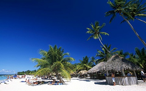 Playa Bonita on Saona Island, Parque Nacional del Este, Dominican Republic, Caribbean