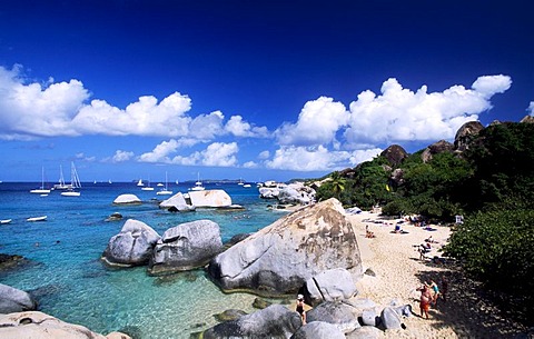 The Baths, a rock formation on Virgin Gorda Island, British Virgin Islands, Caribbean