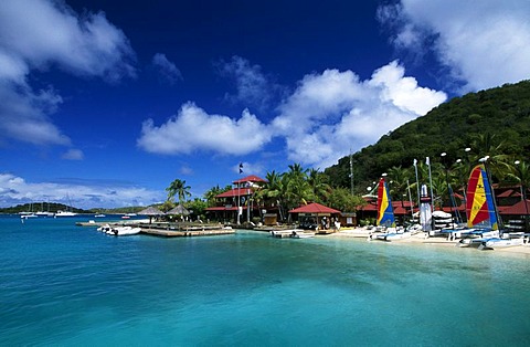 Bitter End Yacht Club on Virgin Gorda Island, British Virgin Islands, Caribbean