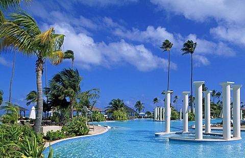 Pool, Gran Melia Resort near Rio Grande, Puerto Rico, Caribbean