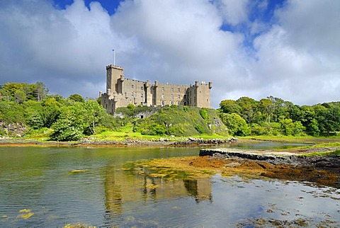 Dunvegan Castle, Isle of Skye, Scotland, Great Britain, Europe