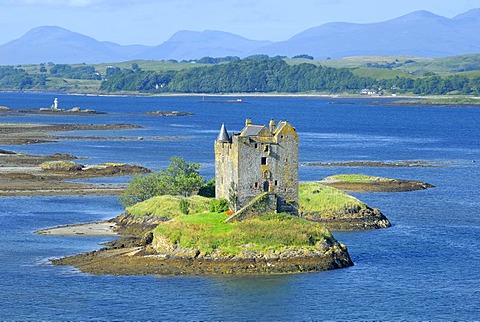 Castle Stalker, Scotland, Great Britain, Europe