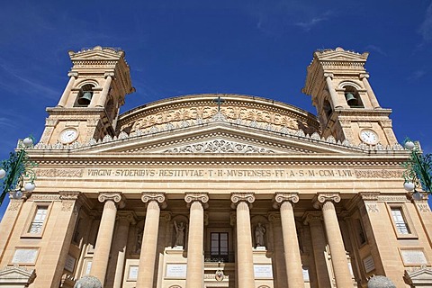 Mosta Dome, or Rotunda of Santa Marija Assunta, Mosta, Malta, Europe