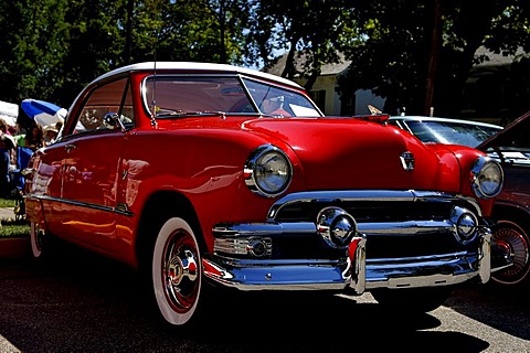 1951 Ford at a Classic Car Show in Belvidere, New Jersey, USA