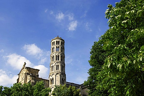 Tour Fenestrelle Tower, Uzes, Provence, France, Europe