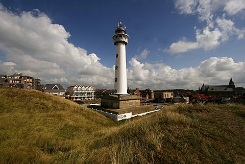 Lighthouse in Egmond, Netherlands, Europe