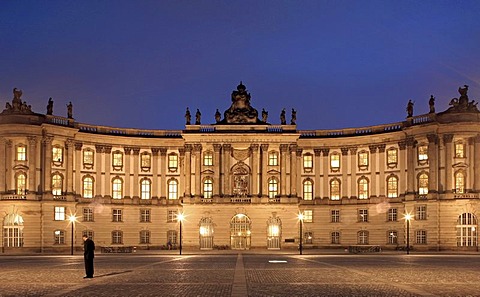 Humboldt University of Berlin, former Royal Library, Bebelplatz square, Unter den Linden boulevard, Mitte, Berlin, Germany, Europe