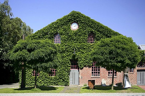 Former Unser Fritz pit, now artist colony, Ruhr area, North Rhine-Westphalia, Germany, Europe