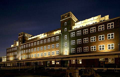 Rhenish industrial museum, Peter-Behrens storehouse, Oberhausen, Ruhr area, North Rhine-Westphalia, Germany, Europe