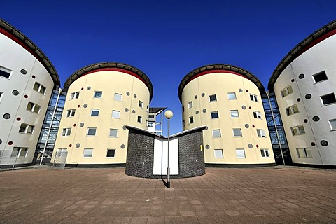 The University of East London Campus on the banks of The Old Royal Docks, London, United Kingdom, Europe