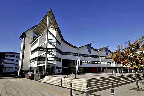 The University of East London Campus on the banks of The Old Royal Docks, London, United Kingdom, Europe