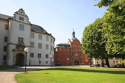 Deutschordenschloss Castle, Bad Mergentheim an der Tauber, Baden-Wuerttemberg, Germany, Europe