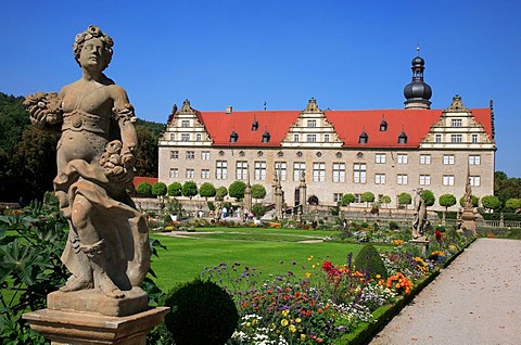 Weikersheim Castle, Baden-Wuerttemberg, Germany, Europe