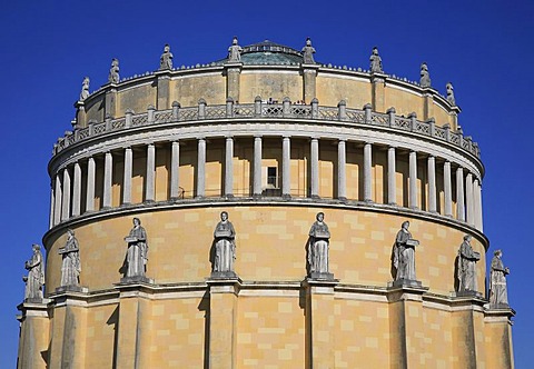 Befreiungshalle, Hall of Liberation, near Kelheim, Lower Bavaria, Bavaria, Germany, Europe