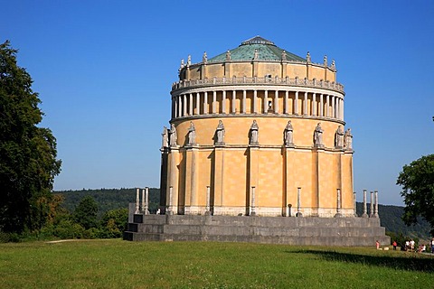 Befreiungshalle, Hall of Liberation, near Kelheim, Lower Bavaria, Bavaria, Germany, Europe