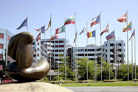 European Parliament, Konrad Adenauer building, in Luxembourg, Europe