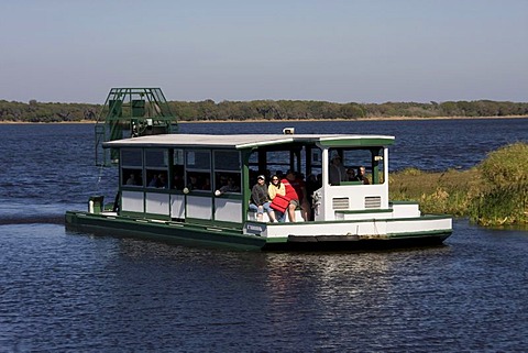 Airboat in Myakka River State Park, Sarasota, Florida, USA