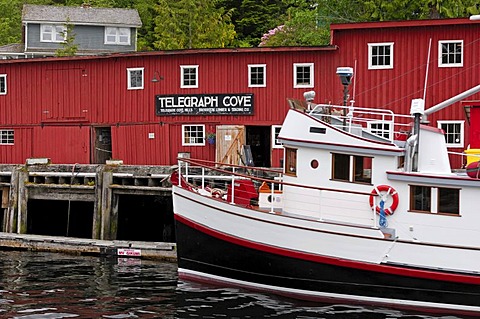 Telegraph Cove, Vancouver Island, British Columbia, Canada