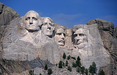 Mount Rushmore National Memorial, Monument, Black Hills, South Dakota, USA