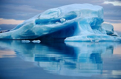 Iceberg, Kenai Fjords National Park, Alaska, USA