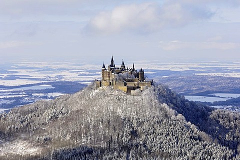 Castle Hohenzollern, Hechingen, Baden Wuerttemberg, Germany