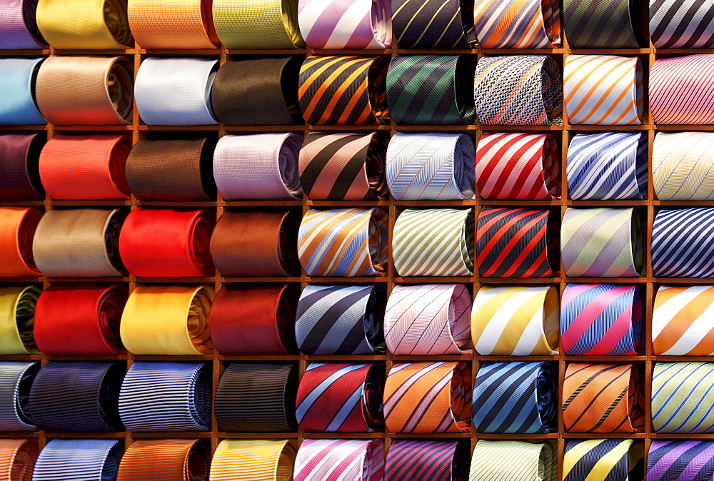 Colourful ties