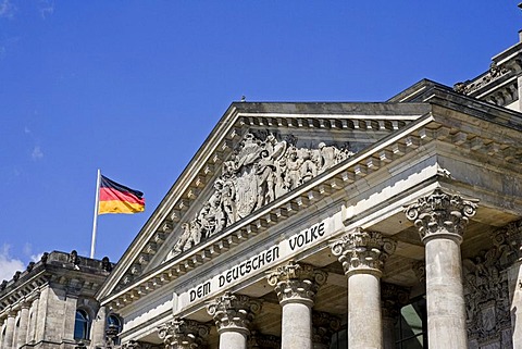 Reichstag Building, Berlin, Germany, Europe